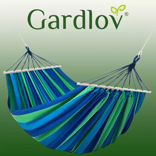 Garden hammock for two people 260x160cm Gardlov 21078