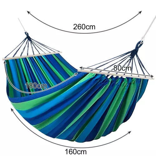 Garden hammock for two people 260x160cm Gardlov 21078