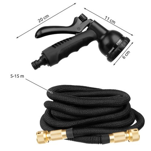 Garden hose + gun + pouch Gardlov 21242
