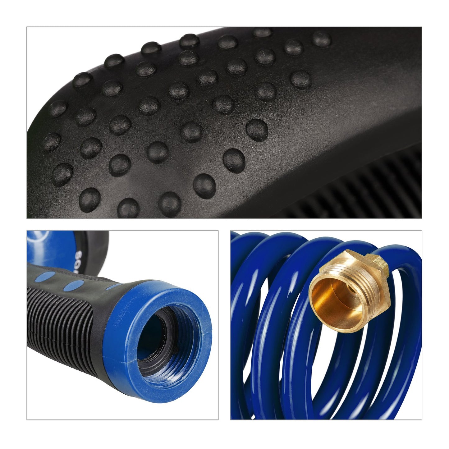 Garden hose with spray gun 10 m