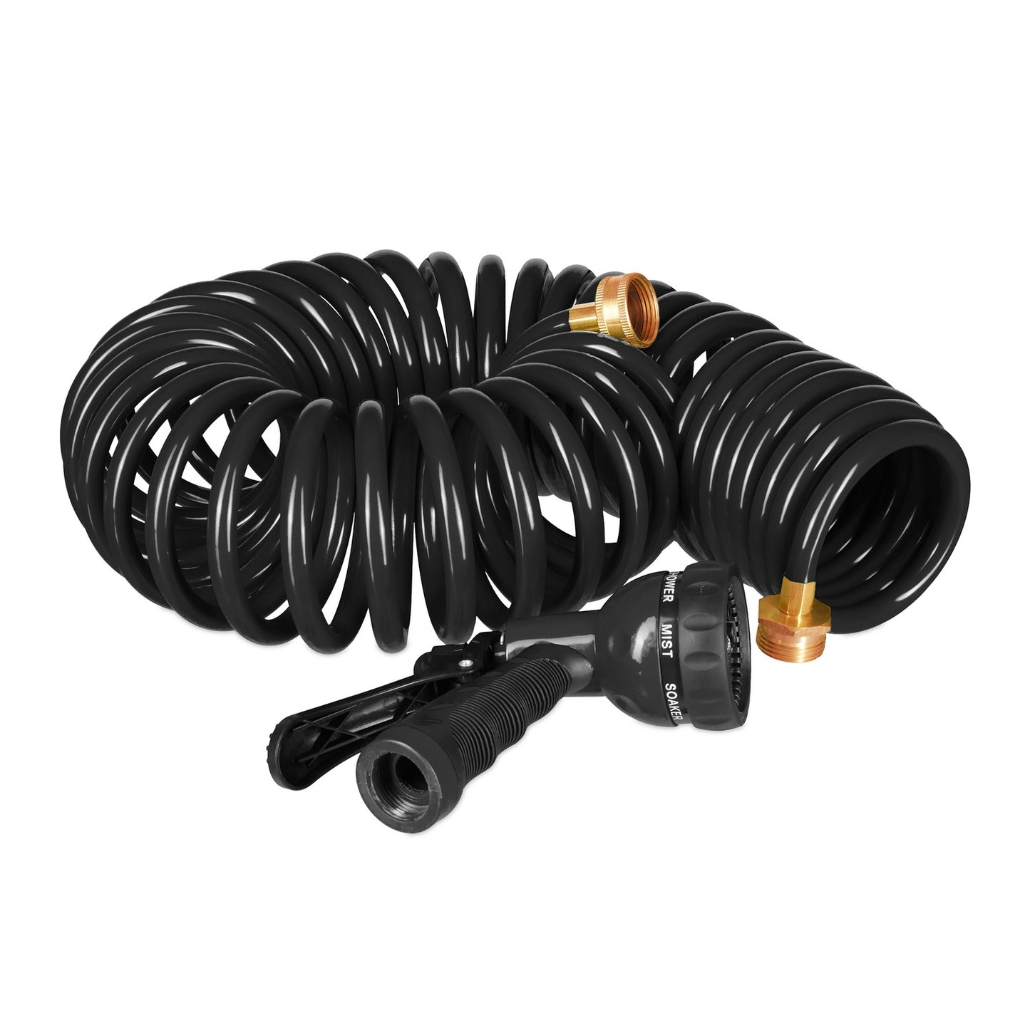 Garden hose with spray gun 10 m