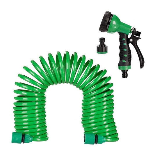 Garden hose with spray gun