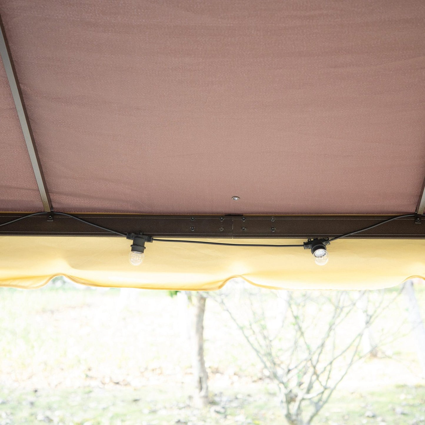 Weatherproof garden tent, 4 sides, mosquito net, 390x290x280 cm