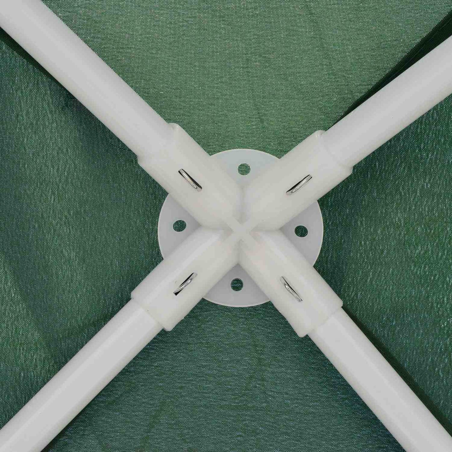 Weatherproof 3x3m green pavilion tent with mosquito net