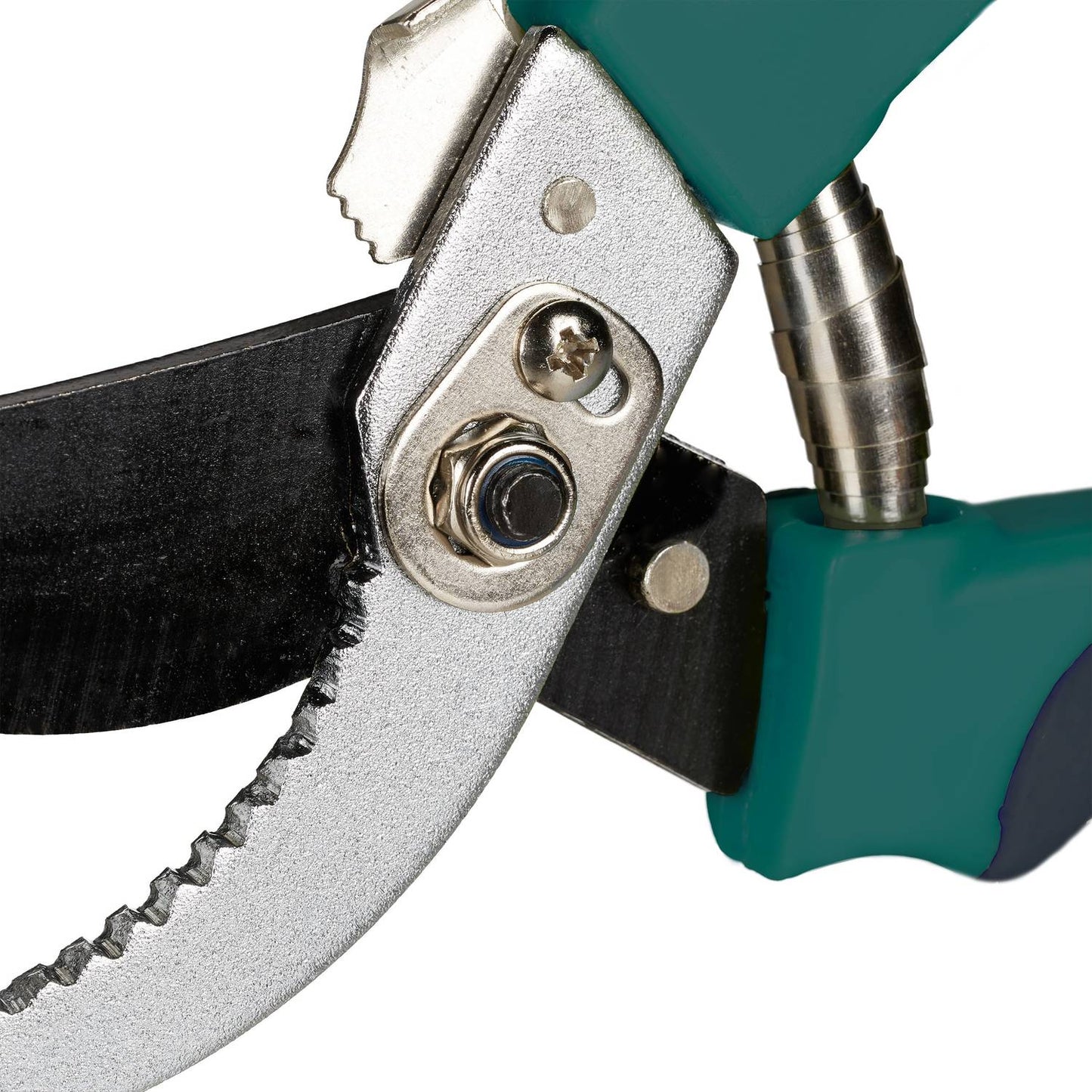 Garden scissors Bypass in black-green