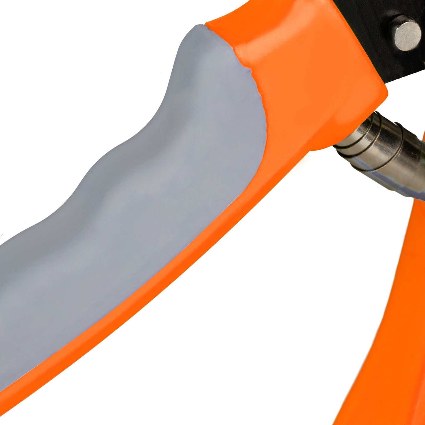 Garden shears Bypass in grey-orange