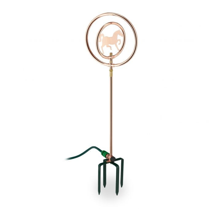 Garden sprinklers horse motif