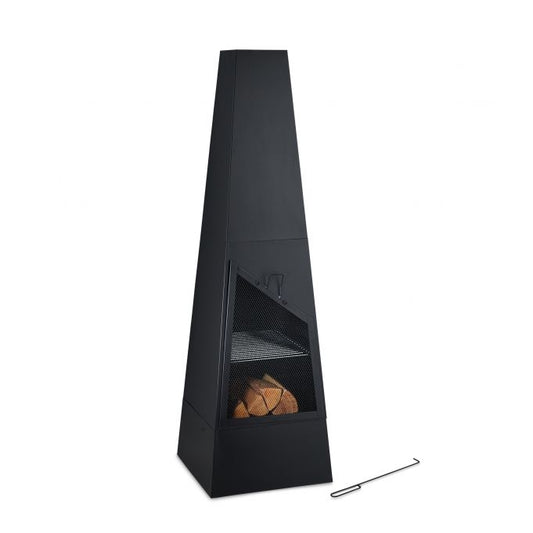 Garden stove with grill function
