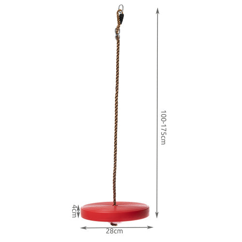 Garden swing round plastic 23554