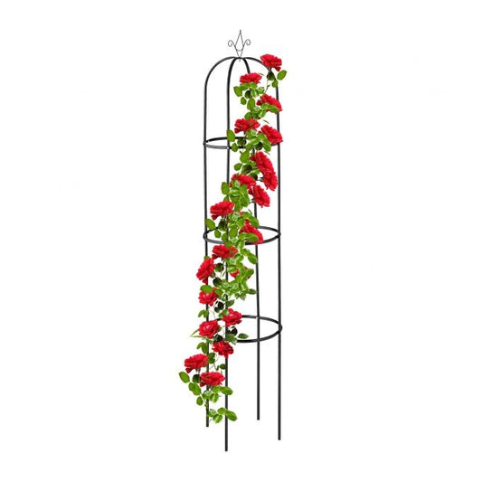 Garden trellis metal with lace