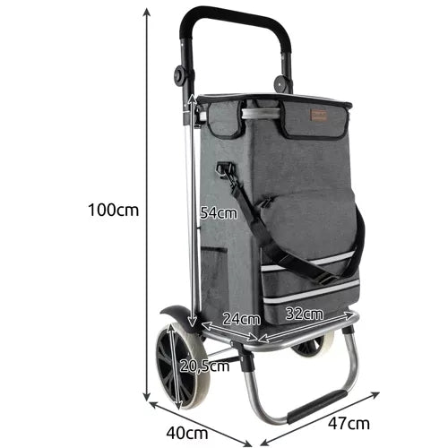 Gardlov 23187 foldable transport trolley