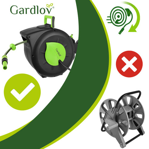 Gardlov automatic garden hose reel 30m