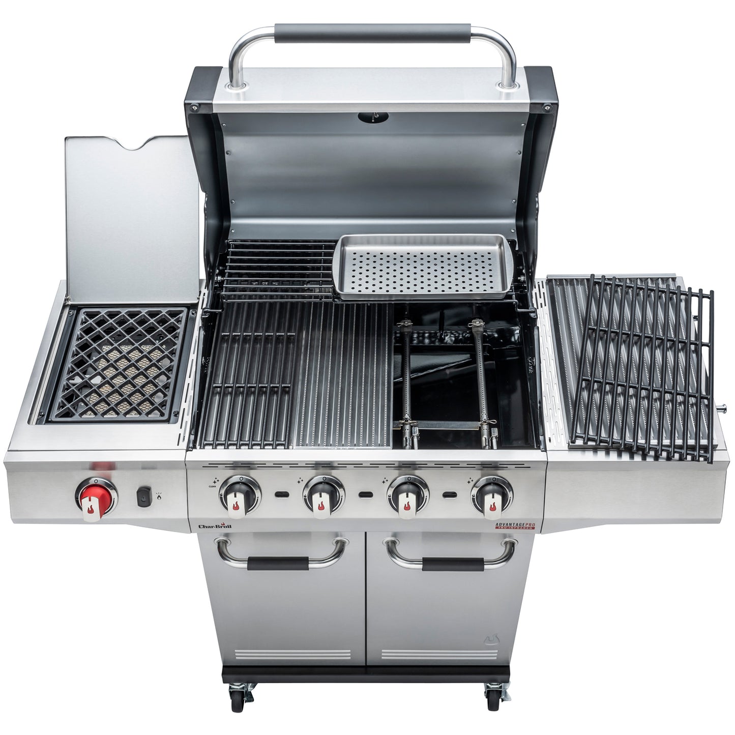 Gas Grill with TRU-Infrared Technology, Stainless Steel