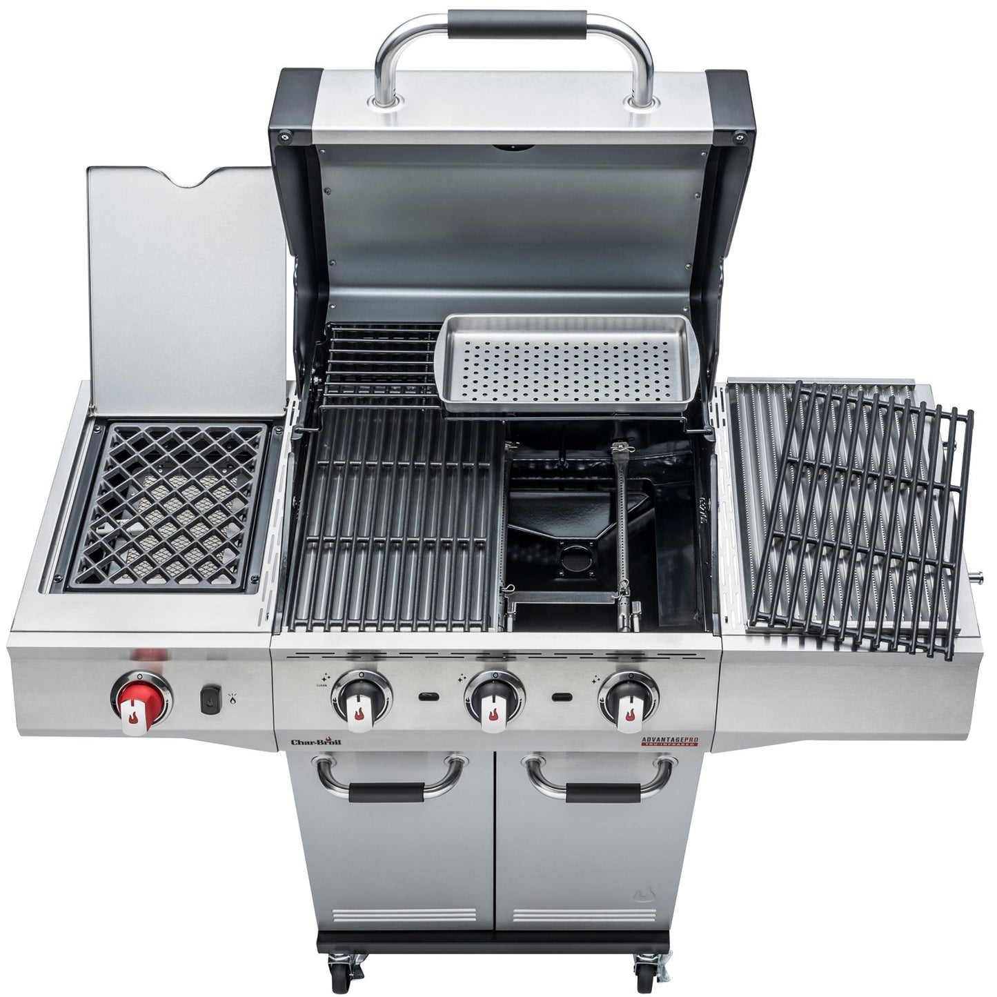 Gas Grill with TRU-Infrared Technology, Stainless Steel