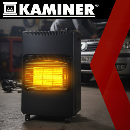 Gas Heater, 4200W, 60m² Coverage, LPG, Hose Included