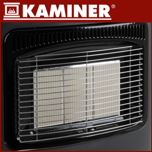 Gas Heater, 4200W, 60m² Coverage, LPG, Hose Included