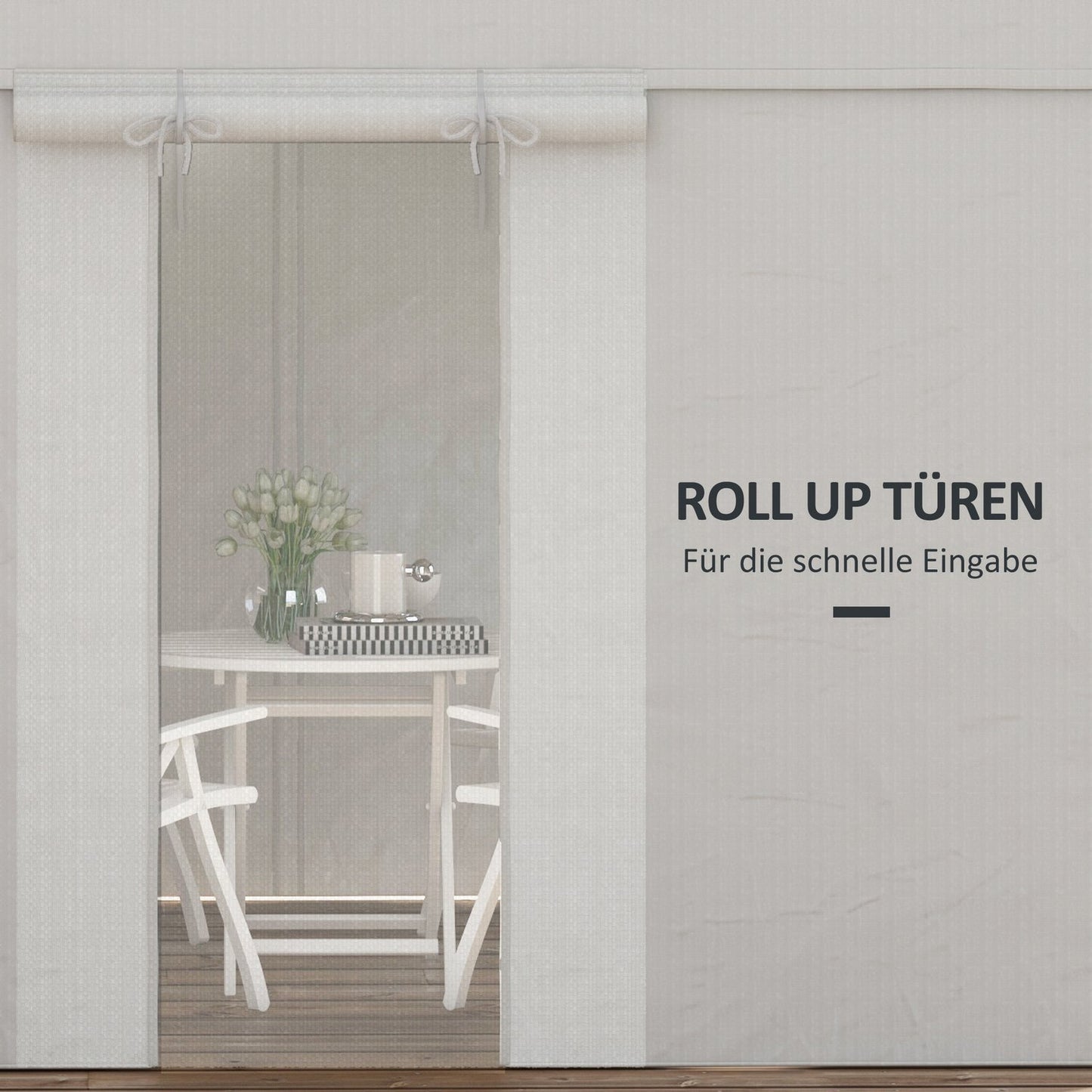 Waterproof gazebo roof with 2 side walls, white