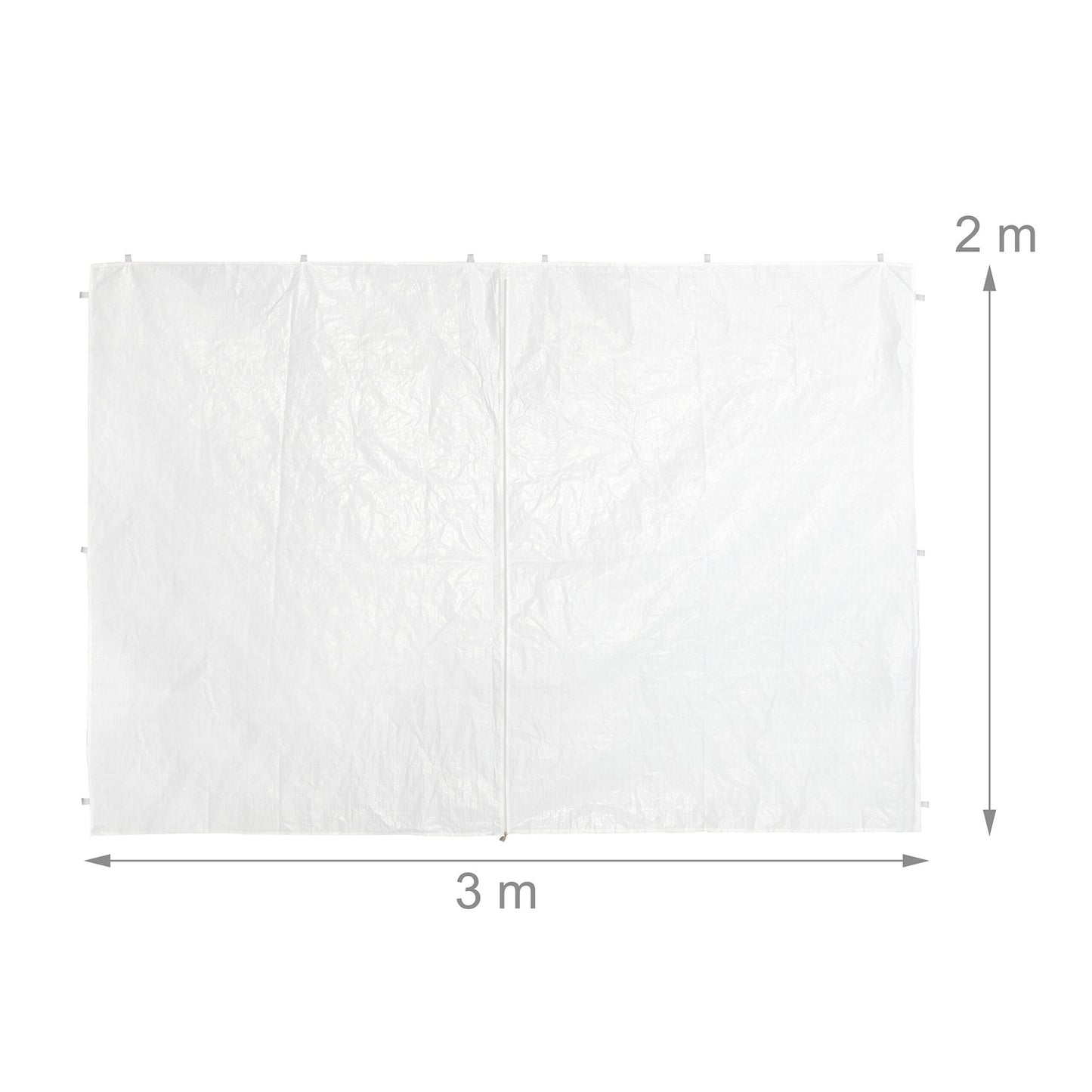 Gazebo Side Panels, 6x, 3x6m, Waterproof PE Fabric