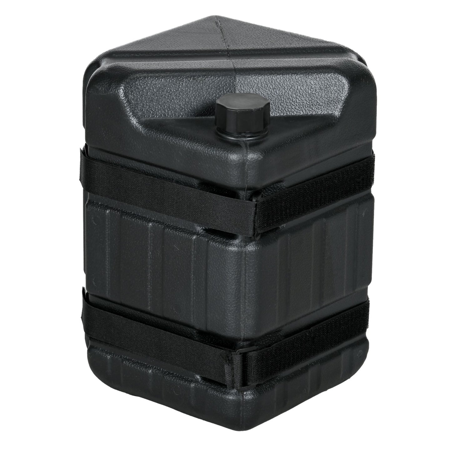 Gazebo Weights Set, fillable with water or sand, black