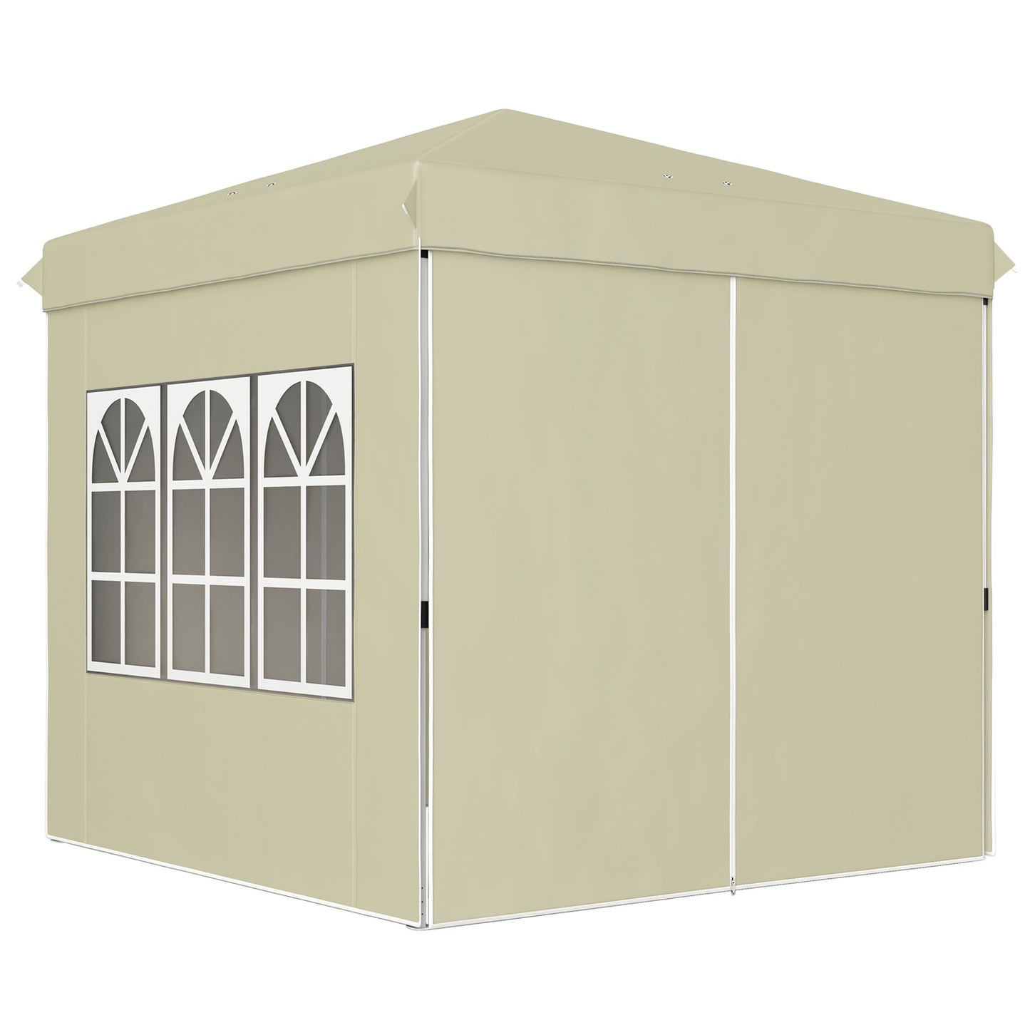 Pop-Up Gazebo 2.5x2.5m UV 50+ water repellent cream