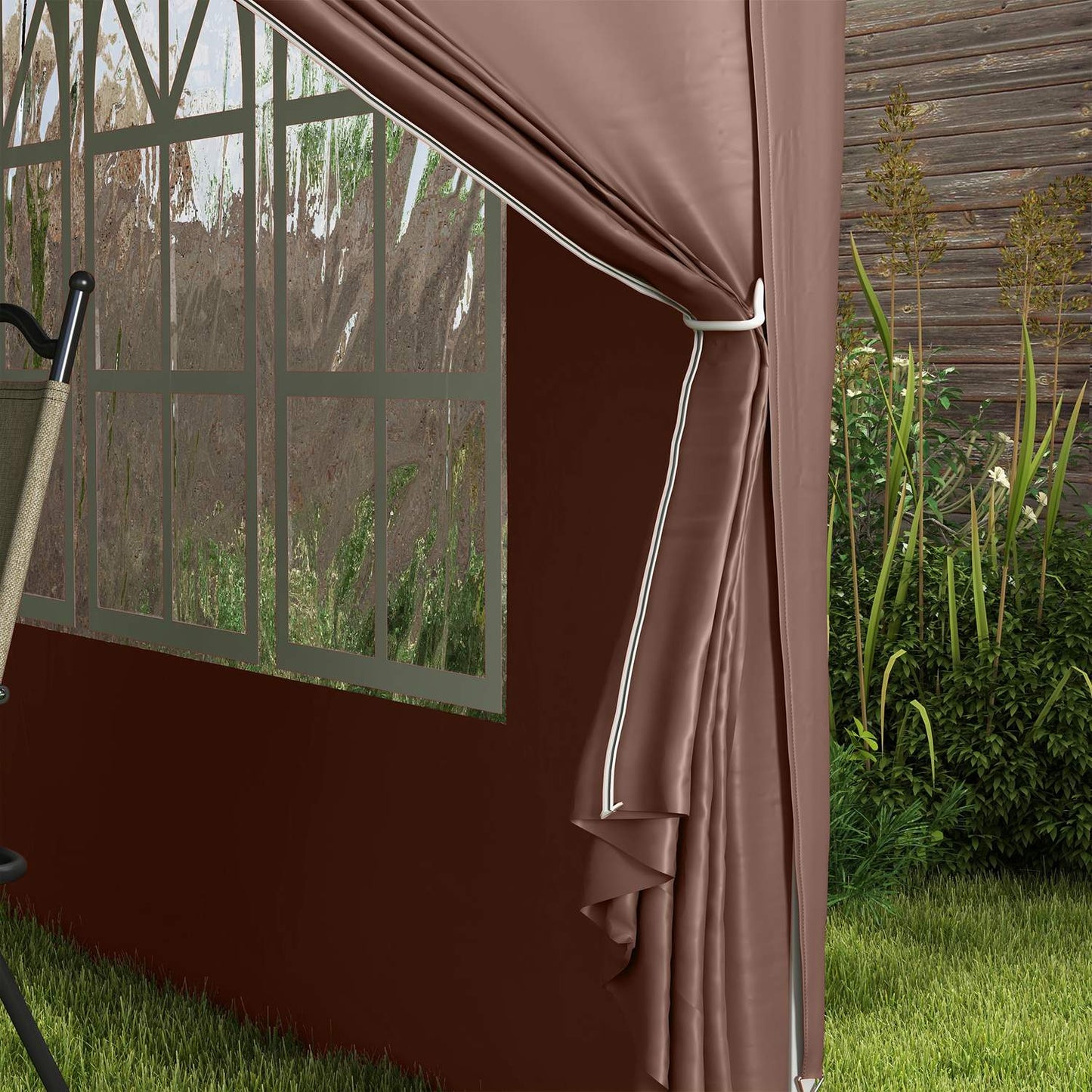 Pop-Up Gazebo 3x3m, UV protection, Water-repellent, Stable