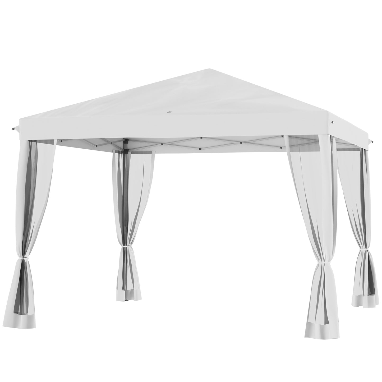 Water-repellent 3x3m Pop-Up Gazebo with UV protection