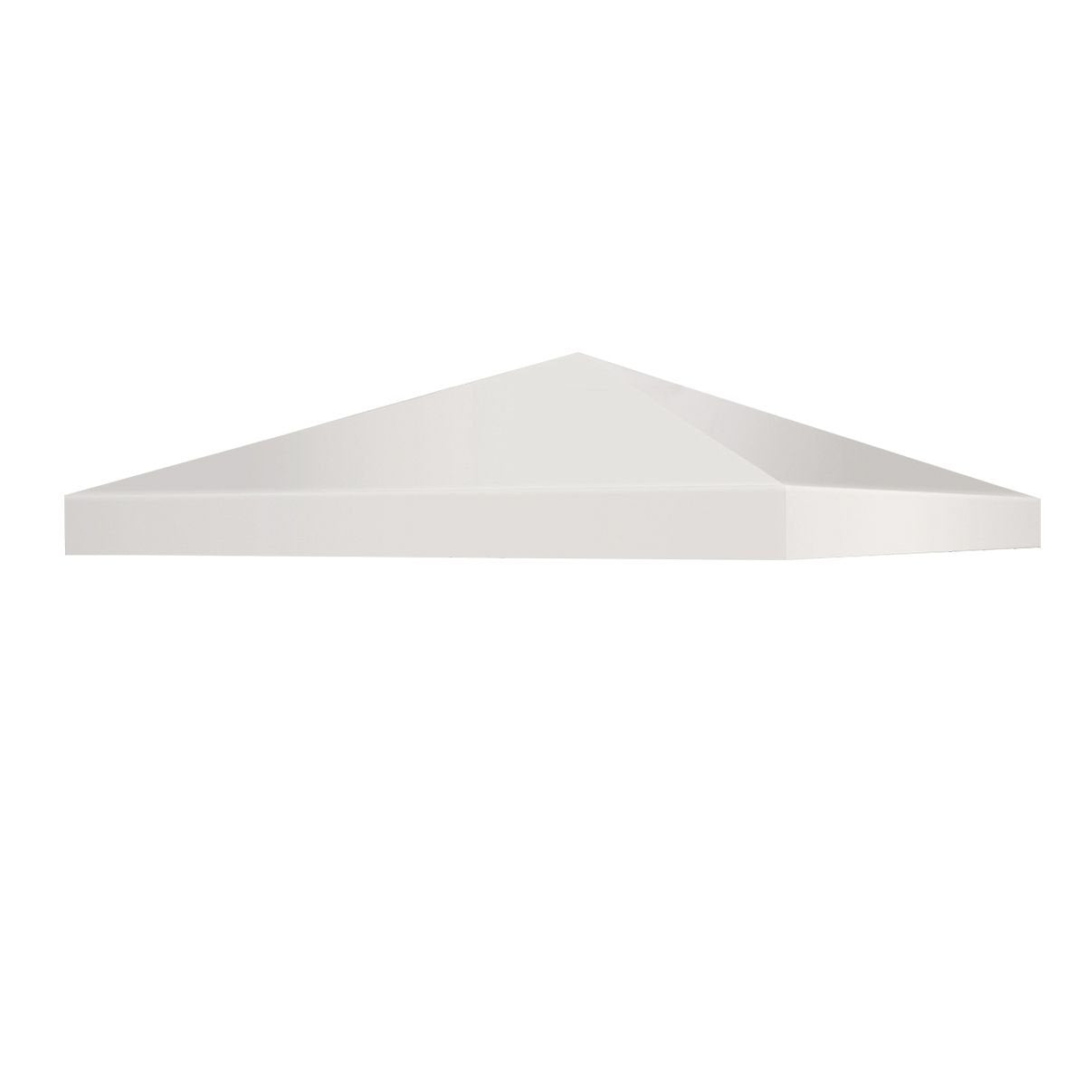 Gazebo replacement roof sun protection cover with Velcro fasteners 300 x 300 cm beige