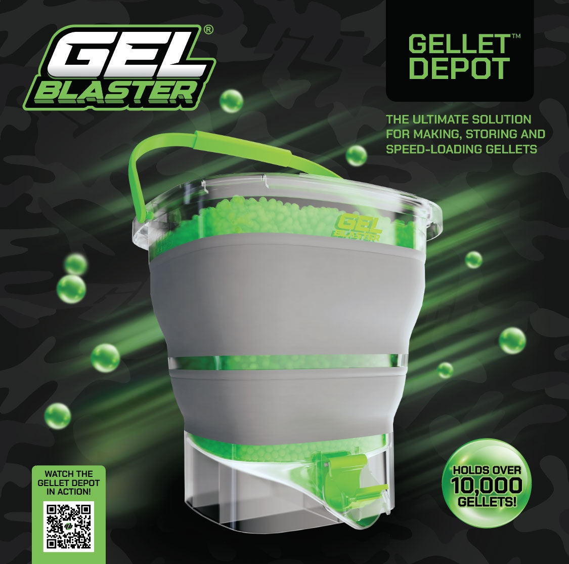 Gel Blaster Gellet Depot - Clear