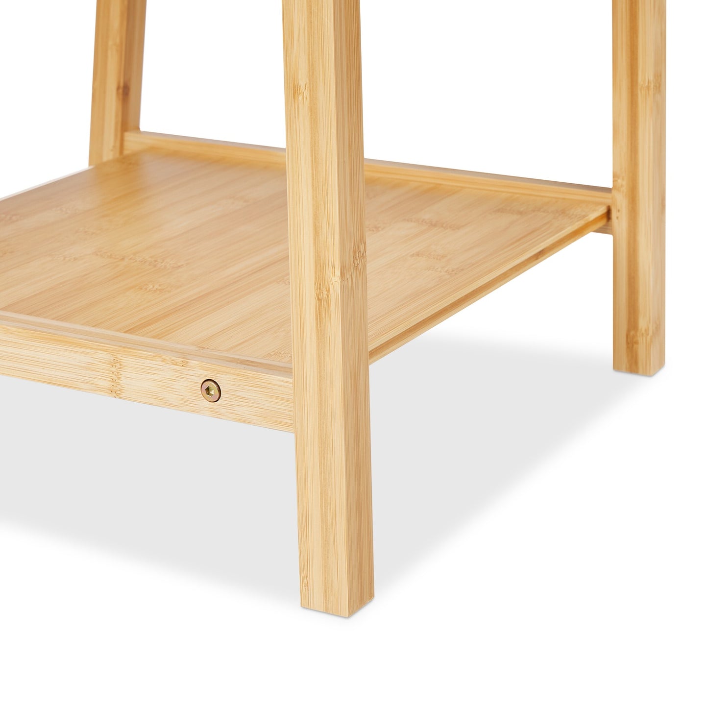 Gentleman's butler's chair bamboo & stainless steel