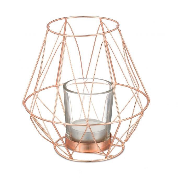 Geometric tealight holder
