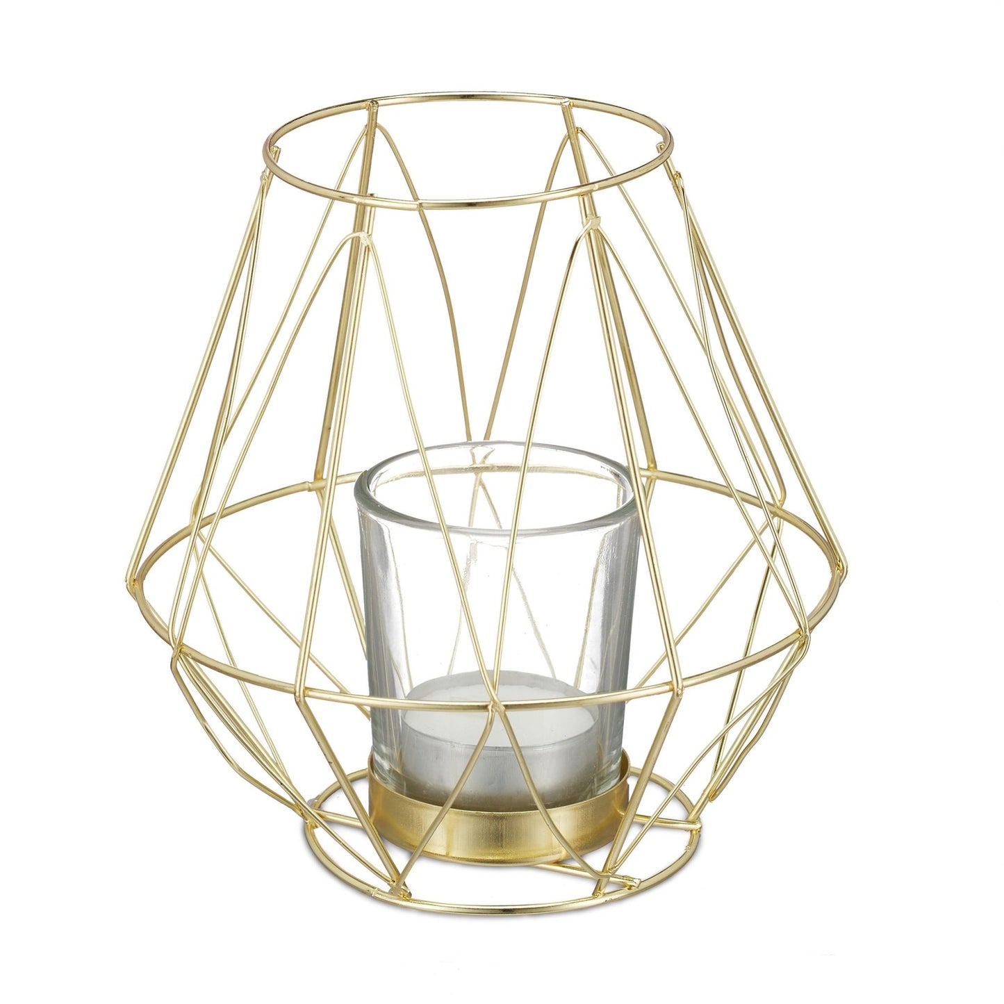 Geometric tealight holder