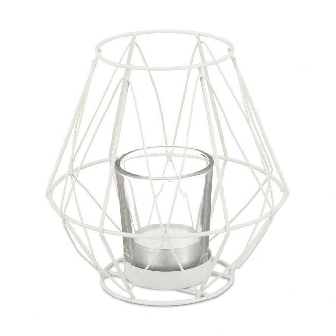 Geometric tealight holder