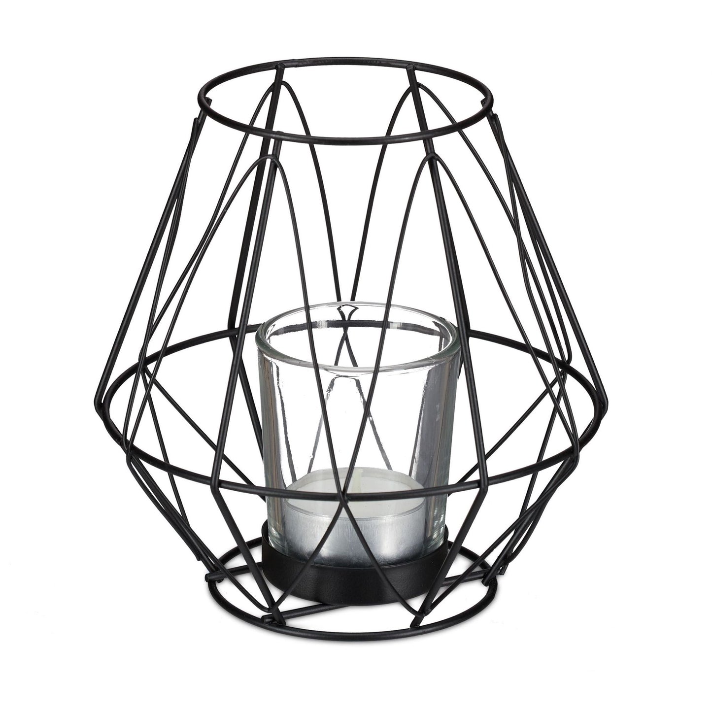 Geometric tealight holder