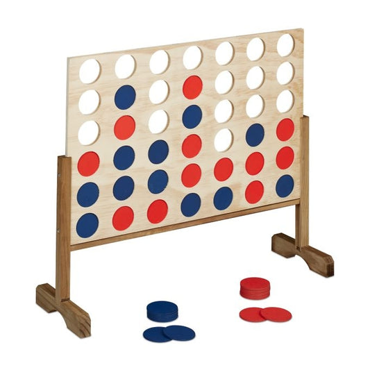 Giant game with four in a row