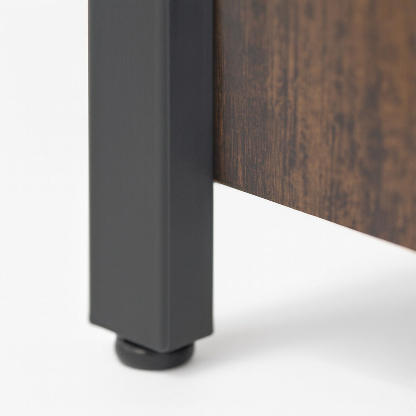 Glass-Door Kitchen Sideboard, Adjustable Shelves