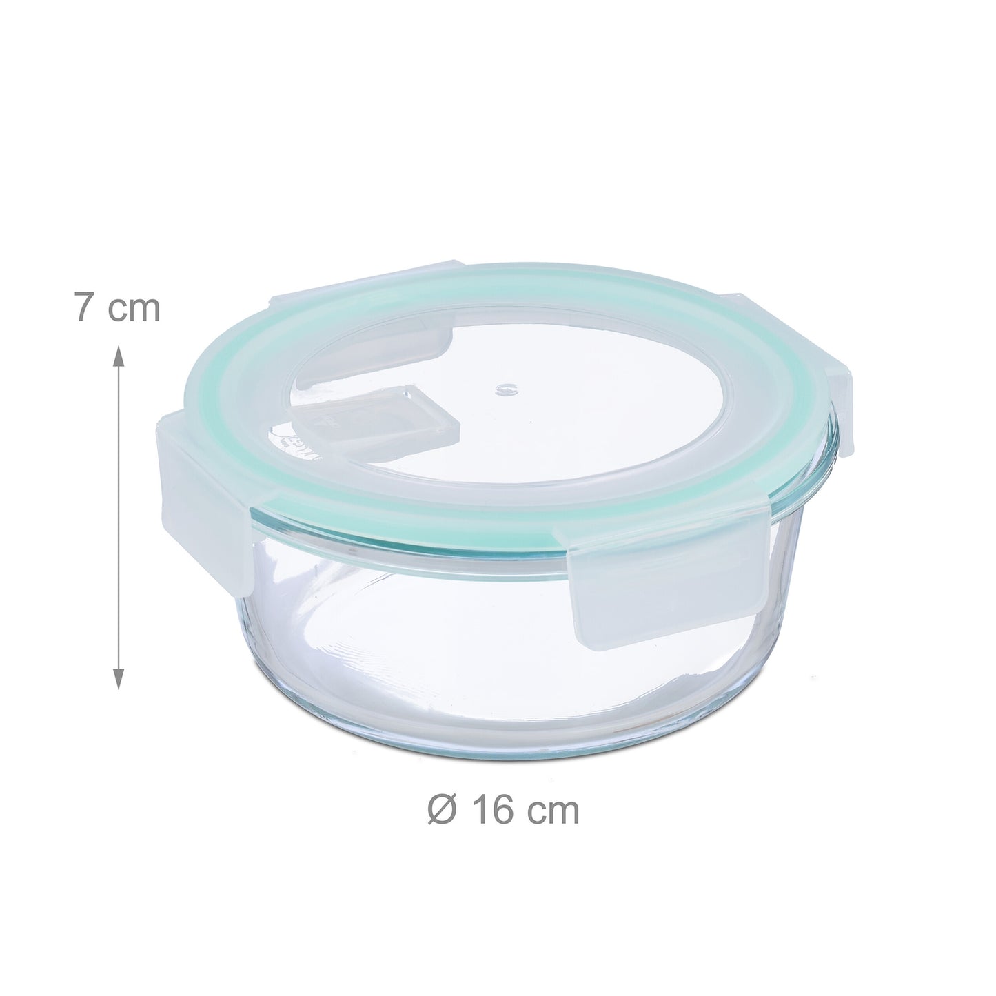 Glass Food Storage Containers with Airtight Lids