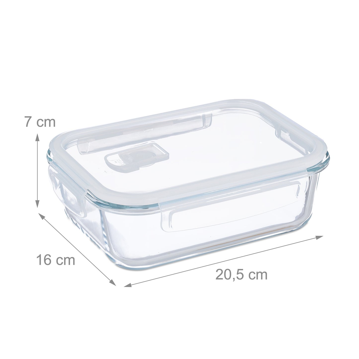 Glass Food Storage Containers with Airtight Lids