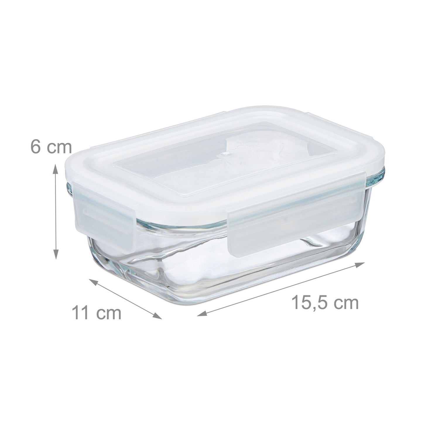 Glass Food Storage Containers with Airtight Lids