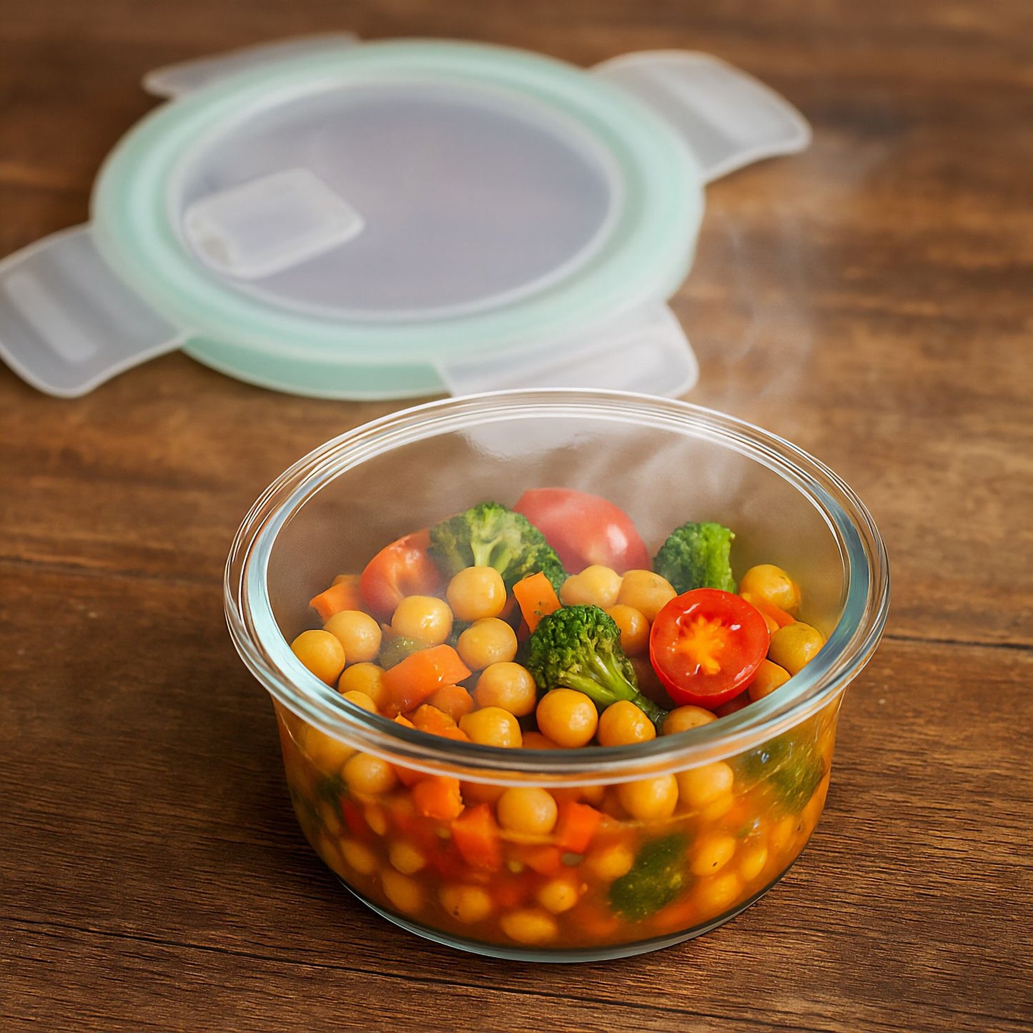 Glass Food Storage Containers with Airtight Lids