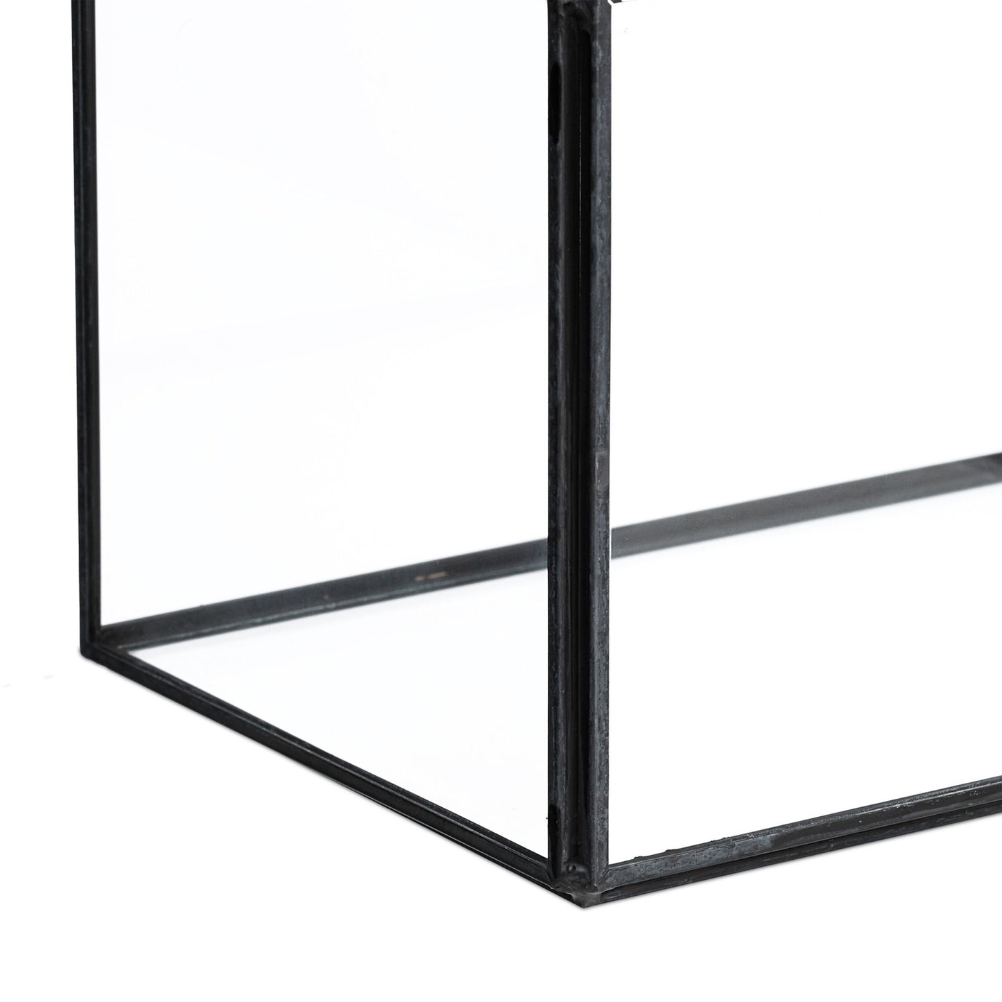 Glass Plant Terrarium, House Shape, Compact Size