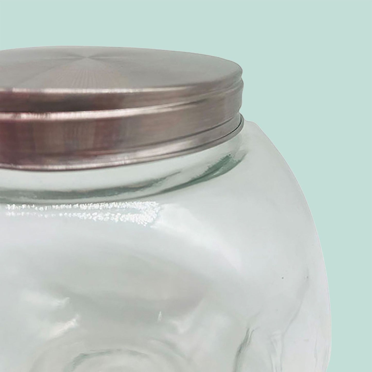 Glass Treat Jars Set, 5 Pack, 650 ml Airtight Storage