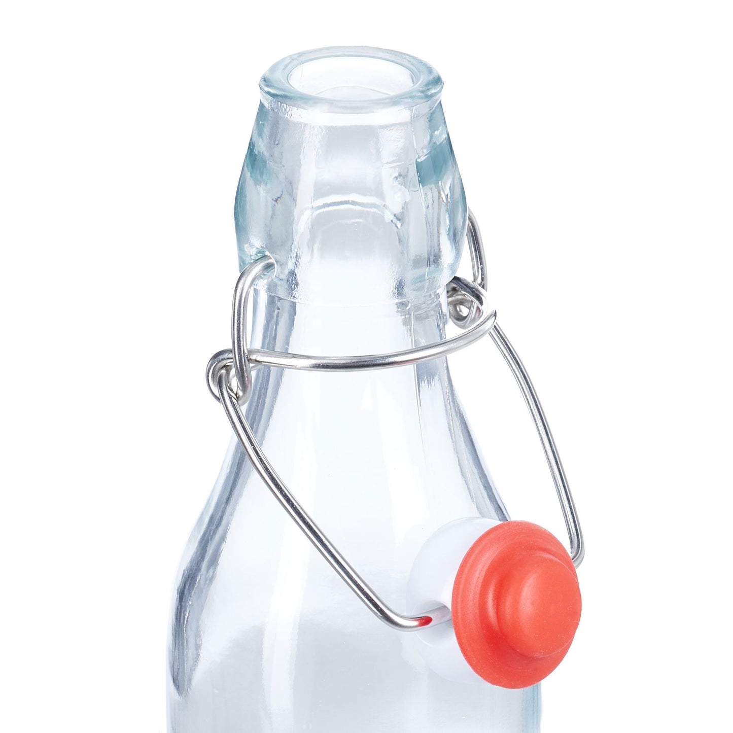 Glass bottles with crimp caps 24-pack