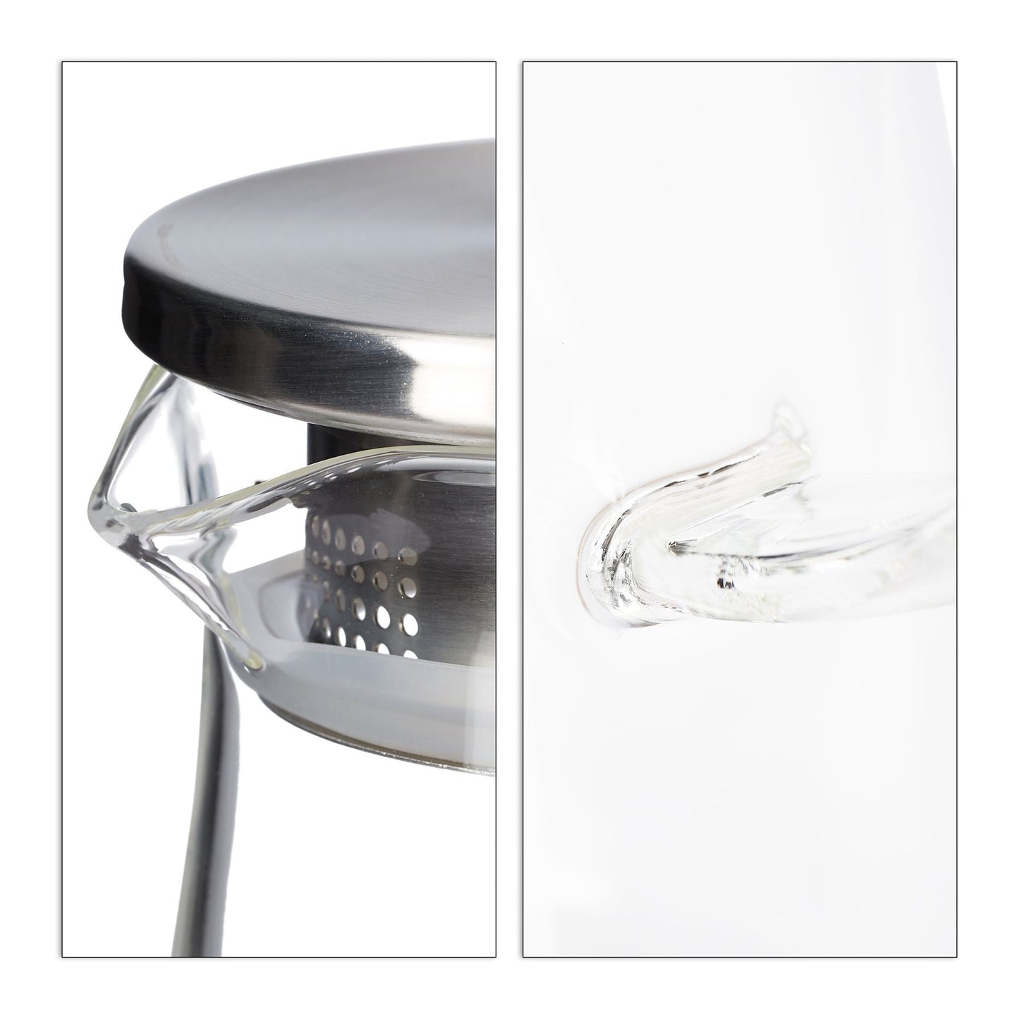Glass carafe with lid 1.8 litres