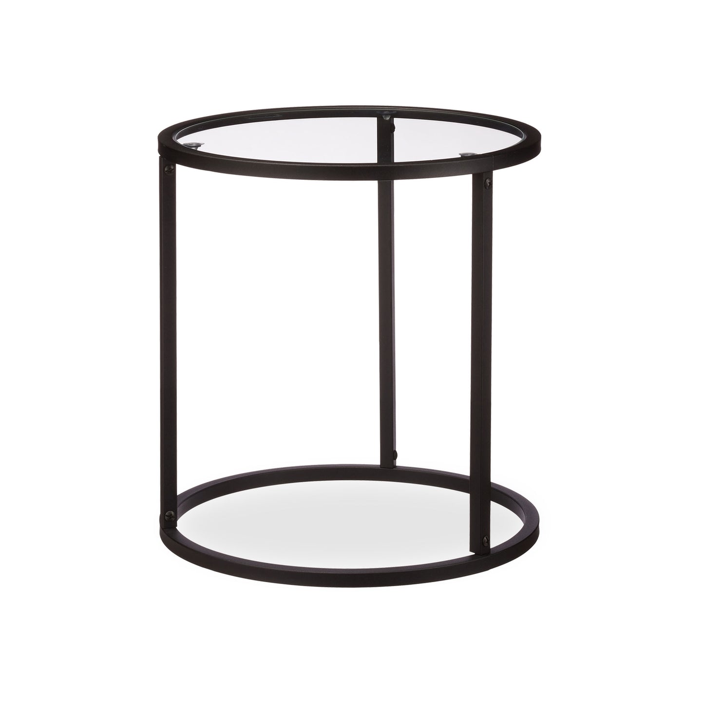 Glass coffee table set of 2