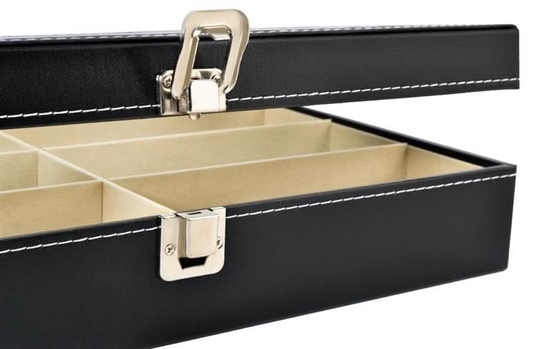 Glasses organizer with 8 compartments