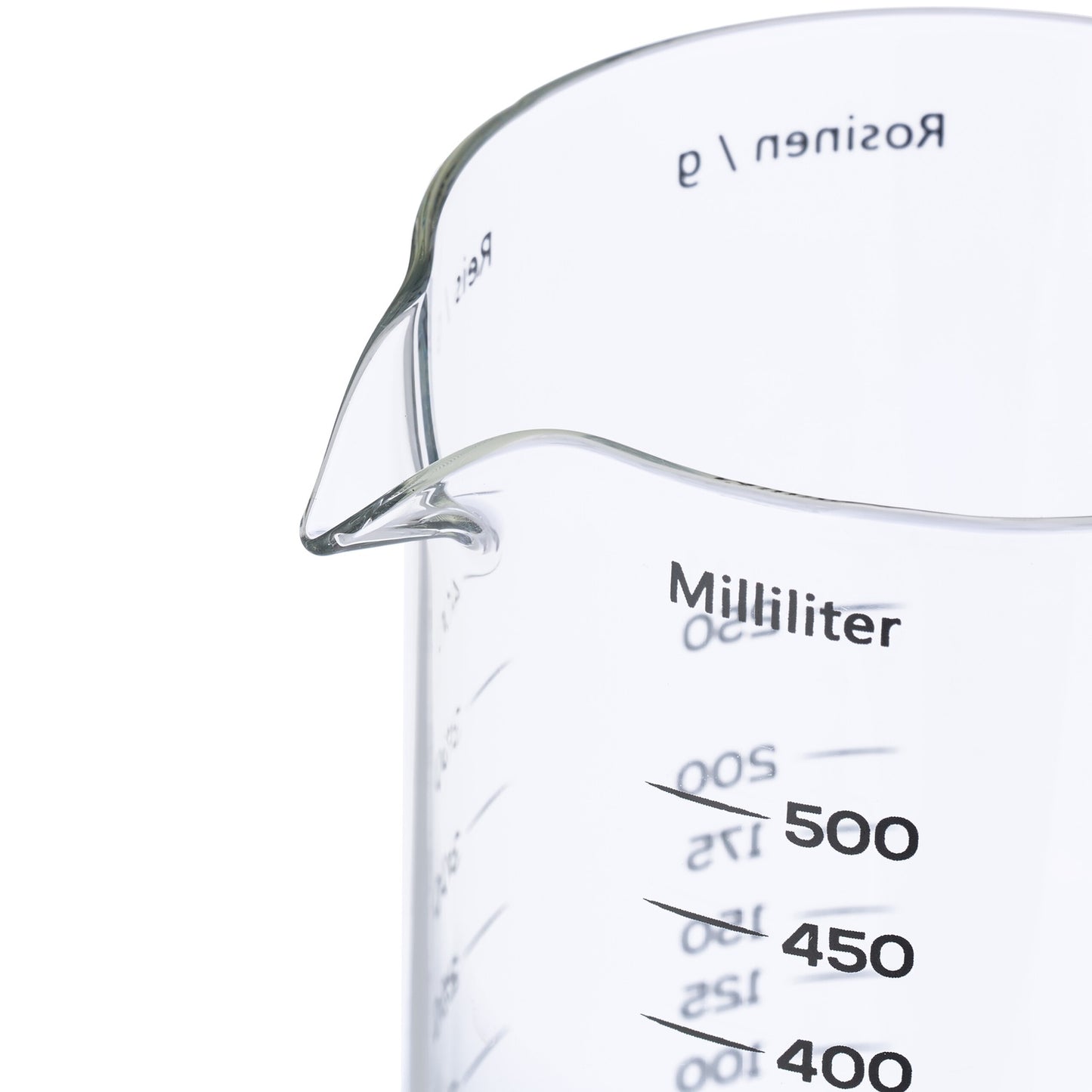 Glass measuring jug 2-piece set