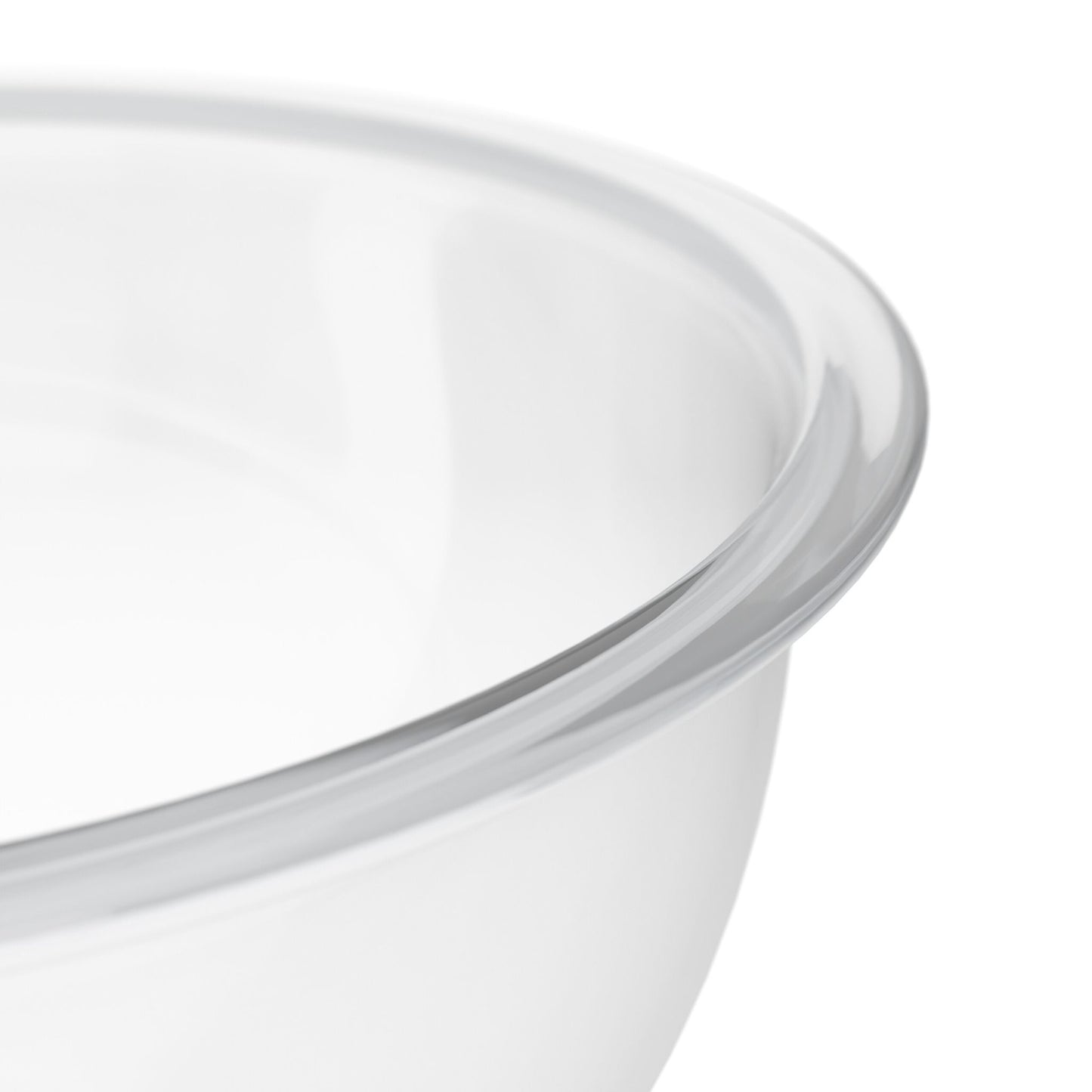 Glass salad bowls 2-pack