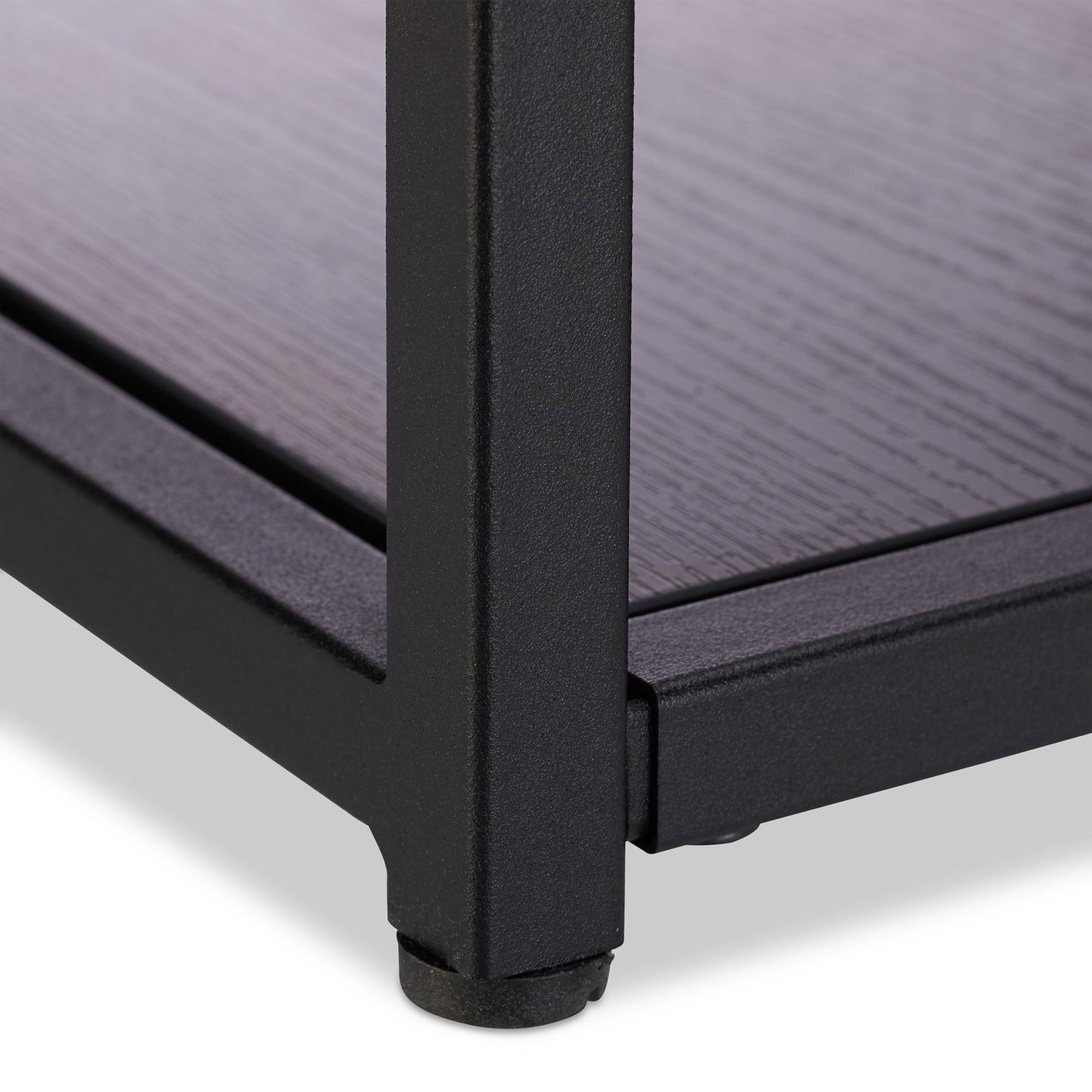 Glass side table with 2 discs