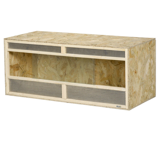 Glass terrarium, 120x50x50 cm, Ventilated, Sliding door