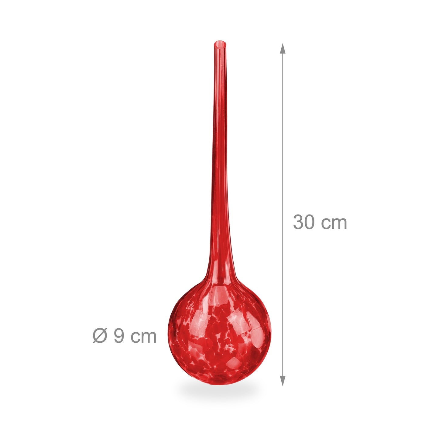Glass water balls set of 4